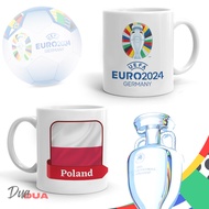 Euro 2024 Mug Cup Polish Flag Souvenir Euro 2024 Poland