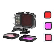 實體店鋪/SF (清貨區)Case $168 /With Red pink purple filters$288 )Protective Housing Shell Dive Case /War Ga