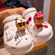 Cute Crayon Shin Chan jibits Set Hamburger Cola Jbitz for designcs Charm Bunny Led Jibits designks f