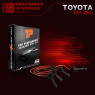 สายหัวเทียน TOYOTA CORONA 3S 4S / ST171 ST172 ST190 ST191 EXSIOR ท้ายโด่ง ปลั๊กกลม - TOP PERFORMANC