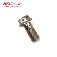 KAMUI Single Brake Hose Screw Silver (M10 x 1.0mm)