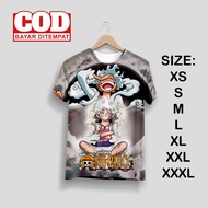 New FullPrint One Piece Luffy Gear 5 Zoro Ashura T-shirt | New AOP One Piece Luffy Gear 5 Zoro Ashur
