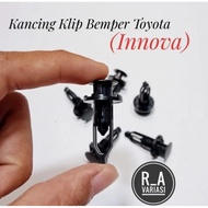 5 Pcs Innova Fortuner Bumper Clips Buttons Innova Fortuner Bumper Clips