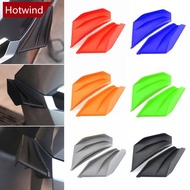 HOTWIND 2Pcs Motorcycle Spoiler Wing Winglet Aerodynamic Decoration Sticker For Kawasaki D8H7
