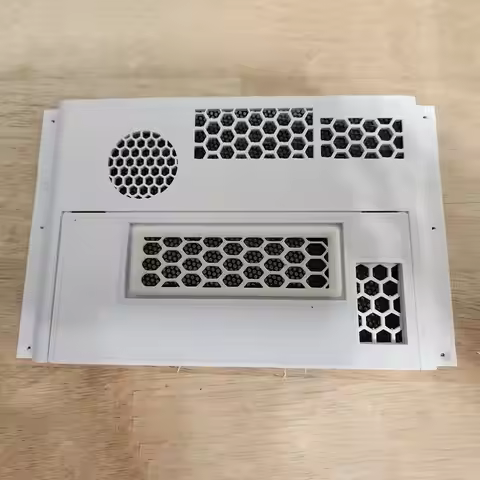 For Legion Go Cooling Modified Backplane Dust Filter Heat Dissipation Hard Shell Hollow Back Cover F