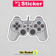 Heishaka Playstation PS1 Dualshock Sticker Retro Gaming Vinyl Waterproof Sticker