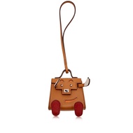 Hermès Sable, Nata, H Orange and Brique Tadelakt Kelly Doll Charm Palladium Hardware, 2023