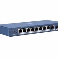 HIKVISION DS-3E0510P-E/M GIGABIT POE SWITCH 8 PORT 2 UPLINK