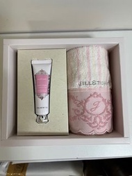 日本 Jill Stuart 護手霜 毛巾 Hand Cream & Towel Set