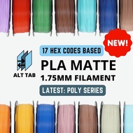 (Local Stock) Matte PLA Filament Series 1.75mm 1kg for 3D Printer/Printing Alt Tab BAMBU CREALITY PO