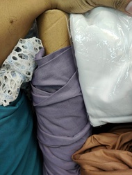 Kain HYGET PURING lebar 3m/NYARUNG (harga tertera per 0.5m) ademlembut Strech