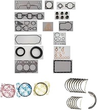 Engine Full gasket set kit crankshaft connecting rod bearing piston ring Compatible For Yanmar 3TNA7