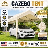 Gazebo Tent Full Set Canopy Tent Heavy Duty Gazebo Outdoor Khemah Night Market Canopy Khemah Kereta 