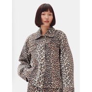 Ganni Leopard Jacket 40eur