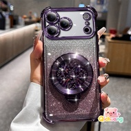 Case With Gyroscope Bracket For Huawei Nova Y90 Y73 Y63 Y61 5 Pro P50E P30 Lite Pro Honor X20 SE X10