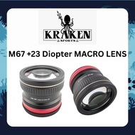 KRAKEN SPORTS KRL-06S +23 Diopter M67 Macro lens