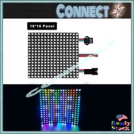 5V WS2812B LED Digital Flexible Individually Addressable Panel Light WS2812 8x8 16x16 8*32 Module Ma