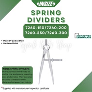 INSIZE SPRING DIVIDER 150/200/250/300MM  7260-150 7260-200 7260-250 7260-300