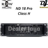 Power Amplifier RDW ND 18 PRO / ND18 PRO / ND 18PRO Class H - 4