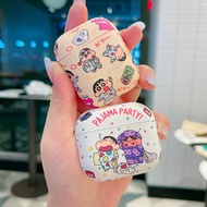 Pajama Party Earphone Case Skin Feel Protective Case for AirPods 4 (ANC), AirPods Pro3, AirPods 3, A