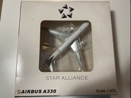 1:400 JC Wings TAM A330-200 PT-MVM Star Alliance Livery 飛機模型