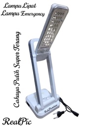 Lampu Emergency Cas Super Terang / Lamp Led Emergency Cas Rechageable 8 Hours