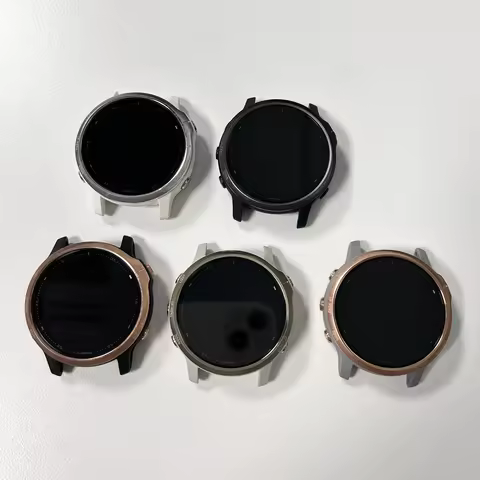 For Garmin fenix 6s Pro Solar/sapphire LCD Screen Black grey Smart Touch Digitizer Assembly LCD Disp