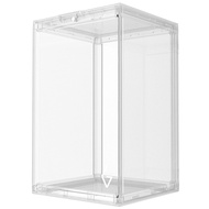 GOTO Clear Display Case Storage Box Dust-Proof Crate For 400% Bearbrick Pop Toys Doll Anime Figures Model Container Organizer