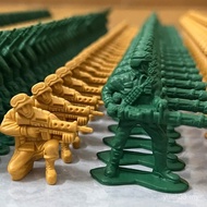 5.5cm World War II Toy Minions Virtue vs Field Forces Boys Army Military Sand Table Soldier EJ9Z