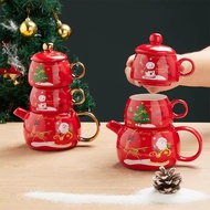 Christmas Tea Cup Drink Set Gift Special Christmas Gift/ Christmas Tea Cup Set