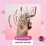 Korean Pearl Hair Band