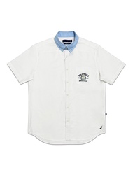 NAUTICA Woven Shirt เสื้อเชิ๊ตนอติก้า W45901-1BW สีขาว