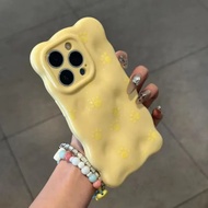New Cute Cat Paw Print Stone Shell Suitable iPhone Phone Case Applies iPhone 16 Pro Max/15/17 Pro/14