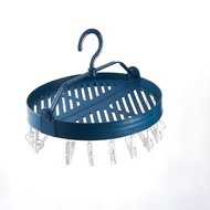 LOCAL789 SAKU Shoe Drying Rack With 18 Clips Foldable Model 2696 Size 35x35x30cm. Blue The Shop Is I