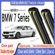 Suitable for BMW 7 Series Double-Layer Rubber Strip Wiper BMW 7 Series F01/F02/F04/G11/G12 Car Doubl