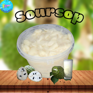 [1kg] Frozen Soursop Puree / Isi Durian Belanda Sejuk Beku