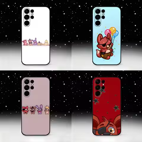 Five-Nights-At-Freddys F-Fnaf Phone Case For Samsung S25,S24 Ultra,S20,S30 plus,S22 plus,S23,S30 Ult