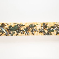 【進擊的巨人】日式傳統橫幅繪卷