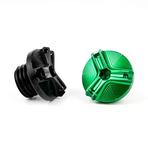 Motorcycle CNC Engine Oil Filler Cap Plug Cover Accessories For kawasaki Z750 ZX6R ZX636 ZX-6R ZX10R