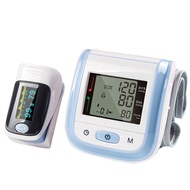 Yongrow Finger Pulse Oximeter And Wrist Watch Blood Pressure Monitor Digital Wrist Blood Pressure Me