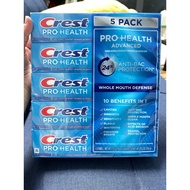 Crest Pro health toothpaste 167g/tube (separate set)