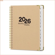 Chua 2026 Weekly Planner Jan 2026-Dec 2026 Twin Coil Binding Weekly Academic Planner