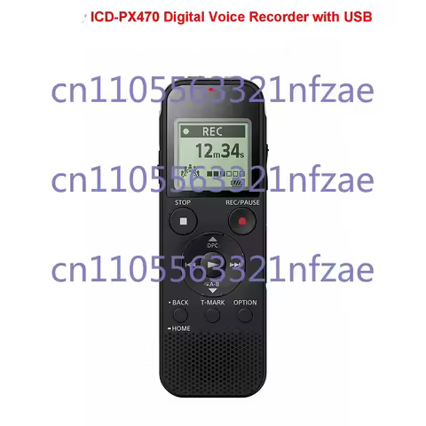 95%new FOR Sony ICD-PX470 Digital Voice Recorder with USB