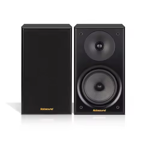 NS2000 6.5‑Inch HIFI Passive Bookshelf Speaker Monitor Surround Speaker 100W Output Power 2‑Way Cros