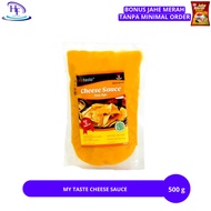 My Taste Cheese Sauce 500 gram Saus Keju / Saus keju sachet kecil murah Saus keju richeese prima agu