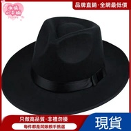 Our Top Hat Male Sunscreen Big Brim Retro Shanghai Beach Groom Black British Jazz Men X836