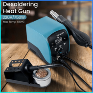 COD YCD Desoldering Heat Gun Solder dengan Stasiun 220V/750W / blower uap portable digital murah ser