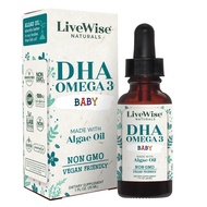 DHA Livewise baby naturals bổ sung vitamin hỗ trợ phát triển toàn diện cho bé não bộ thị giác cho tr