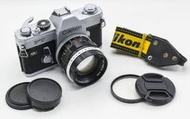 二手新中古:經典CANON FT QL+FL 50mm F1.4大光圈 文青相機135底片機8.5成新