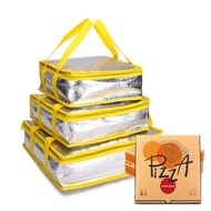 CMPTR1 Portable Picnic Delivery Carrier Food Thermal Pizza Delivery Bag Insulation Bag Ice Pack Cooler Bag